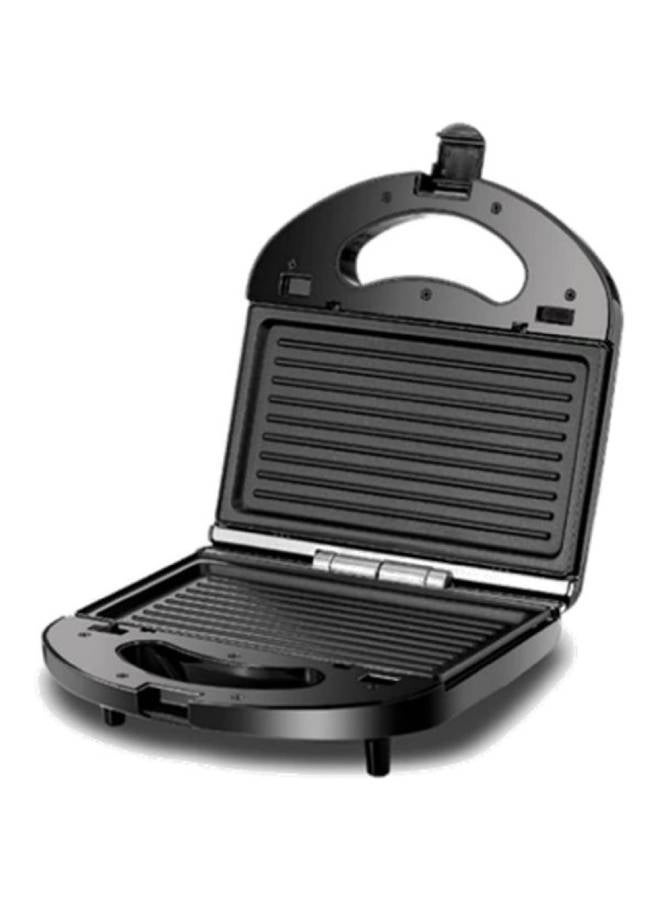 3 In 1 Interchangeable Grill & Waffle& Sandwich Maker 650 - 780 W TS2130-B5 Black 780 W TS2130-B5 black