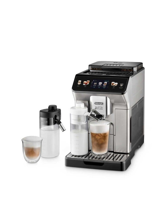 Eletta Explore Coffee Machine - Regular 1.8 L 1450 W ECAM450.65.S Silver