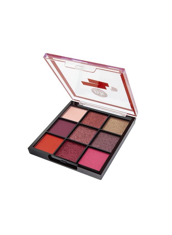 Nicka K Nine Color Eyeshadow Palette - Poison Apple, Multicolor, 11 G