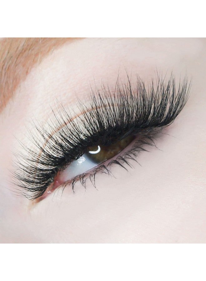 Style L1 Hellalashes 8D Faux Mink Lashes Lightweight Synthetic Fiber In 8 Dimensional Layers Scplayful Voluminous & Wispy 1 Pair