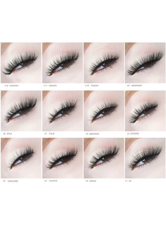 Style L1 Hellalashes 8D Faux Mink Lashes Lightweight Synthetic Fiber In 8 Dimensional Layers Scplayful Voluminous & Wispy 1 Pair