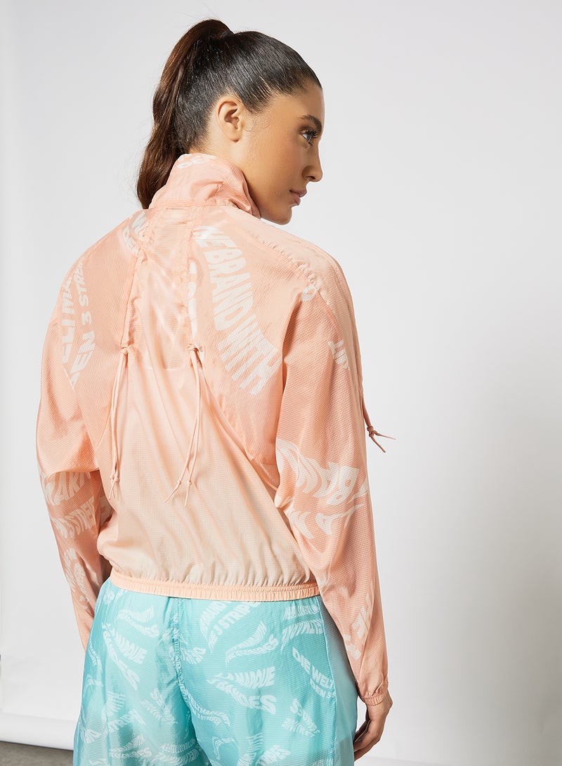 Sportswear Woven Lightweight Jacket Pink