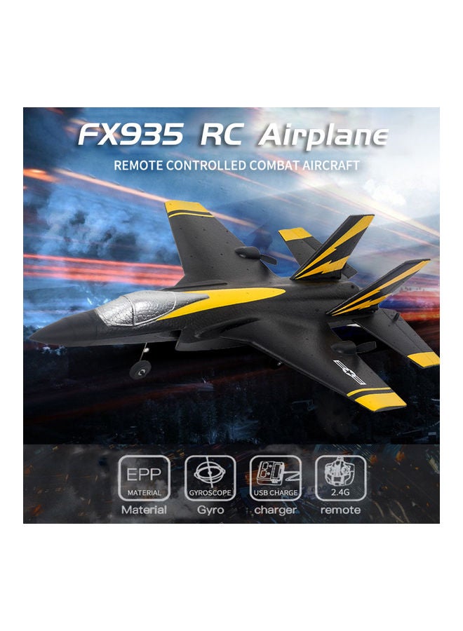 Remote Control Flying Combat Aircraft with LED Searchligh