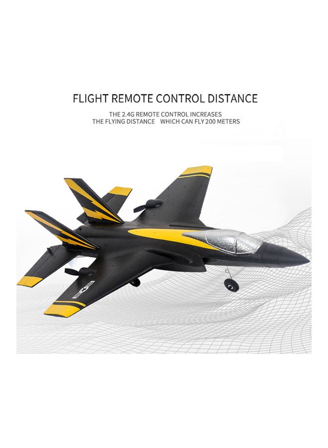 Remote Control Flying Combat Aircraft with LED Searchligh