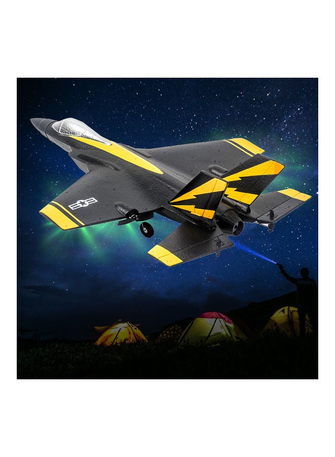 Remote Control Flying Combat Aircraft with LED Searchligh