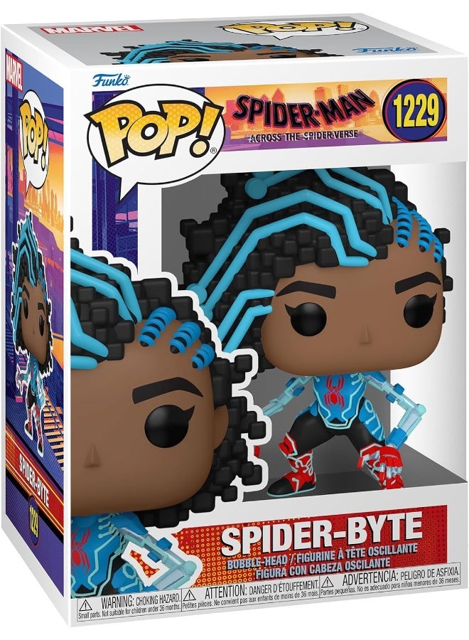 Funko Pop! Vinyl: Spider-Man: Across the Spider-Verse - Spider-Byte - Collectable Vinyl Figure