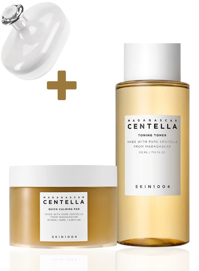 Madagascar Centella Duo: Calming Toner And Quick Soothing Pads 340ml