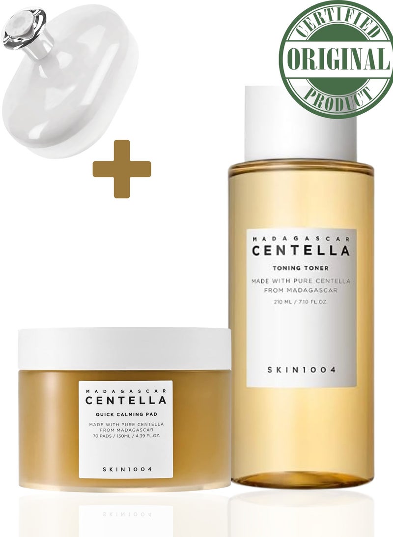 Madagascar Centella Duo: Calming Toner And Quick Soothing Pads 340ml