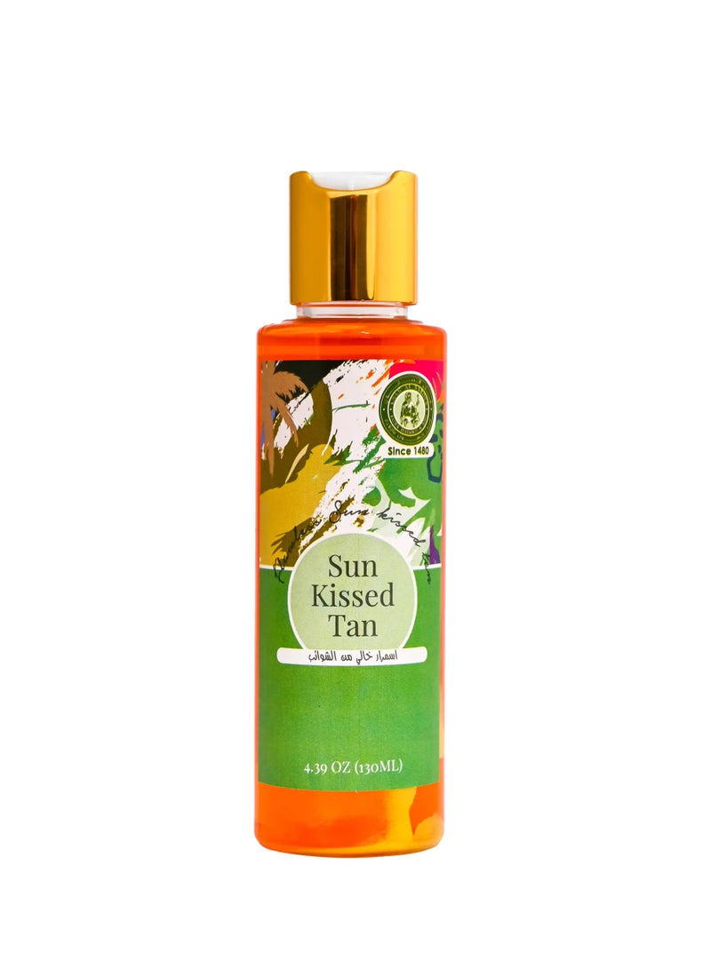 Khan Al Saboun Natural & Organic sun-Tanning Oil - Nourishing, Streak-Free Tan with Vitamins