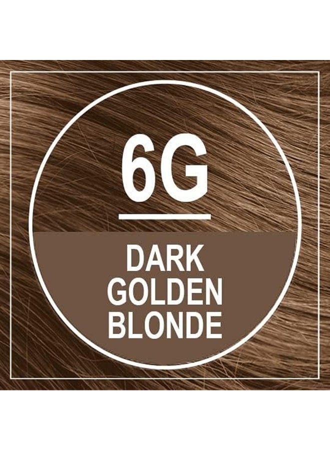 Naturtint 6G Dark Golden Blonde, Permanent Hair Colour 6 G Dark Golden Blonde 170ml