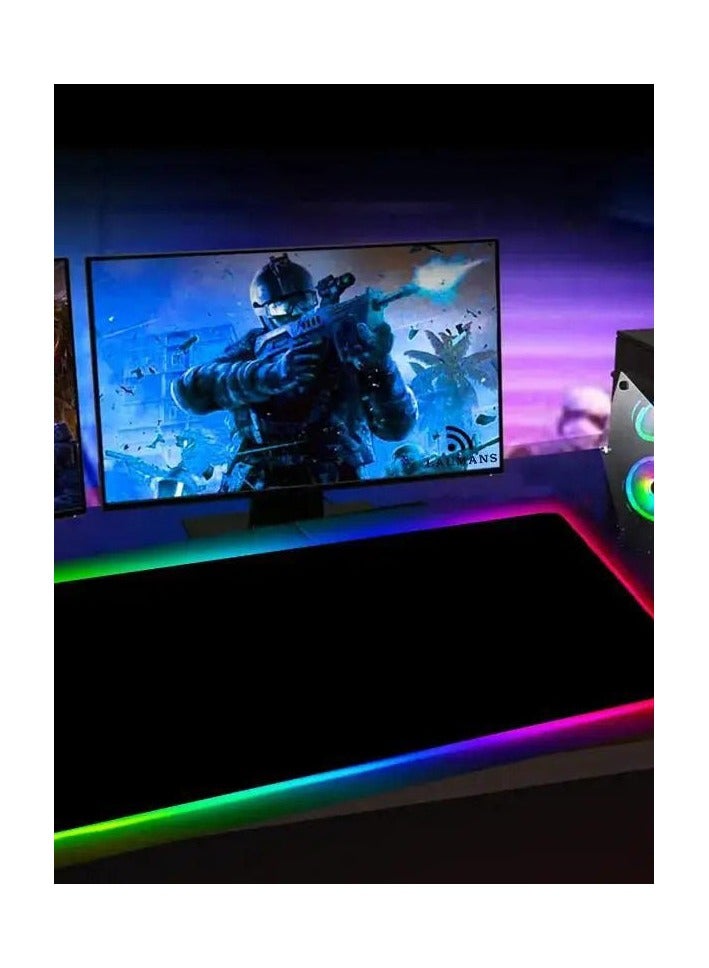 Large LED RGB Mouse Pad – Gaming Mouse Pad with RGB Lighting Effects