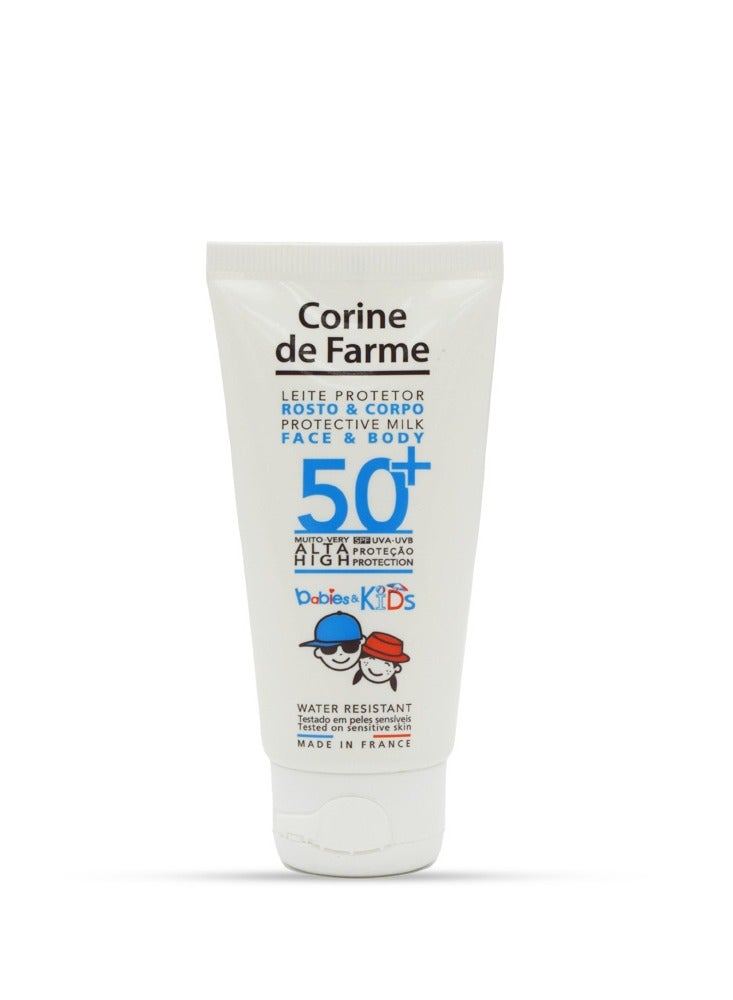 CDF-Protective Milk Babies & Kids Face & Body Lotion SPF 50+ tube 50ML