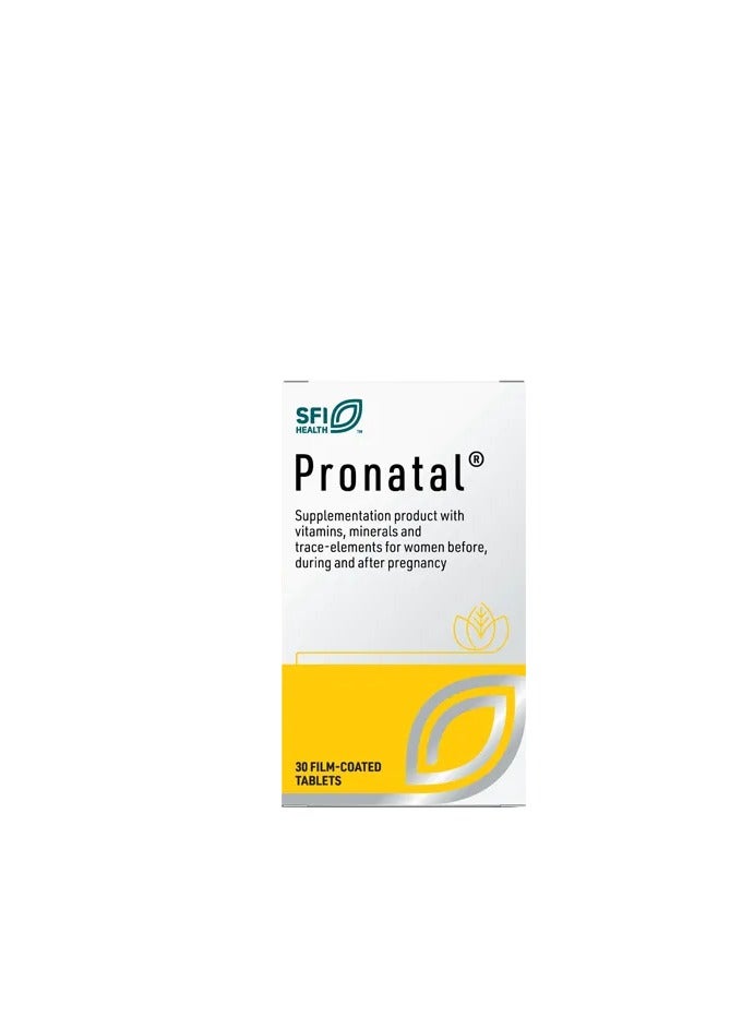 Pronatal Multivitamin And Mineral Pregnancy Support Supplement - 30 Tablets