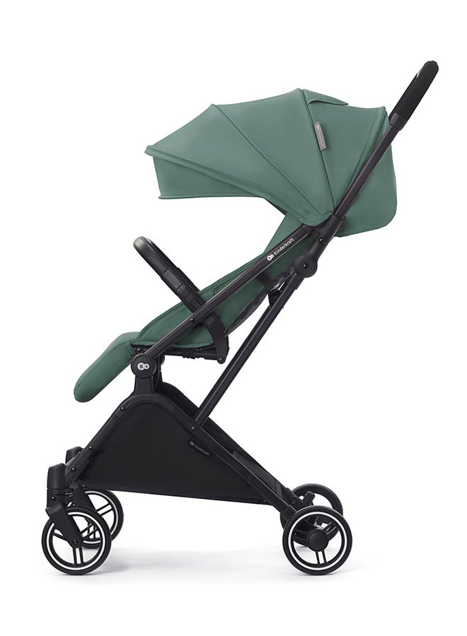 2 in1 Indy2 Lightweight Stroller With Mink Car Seat - Sea Green