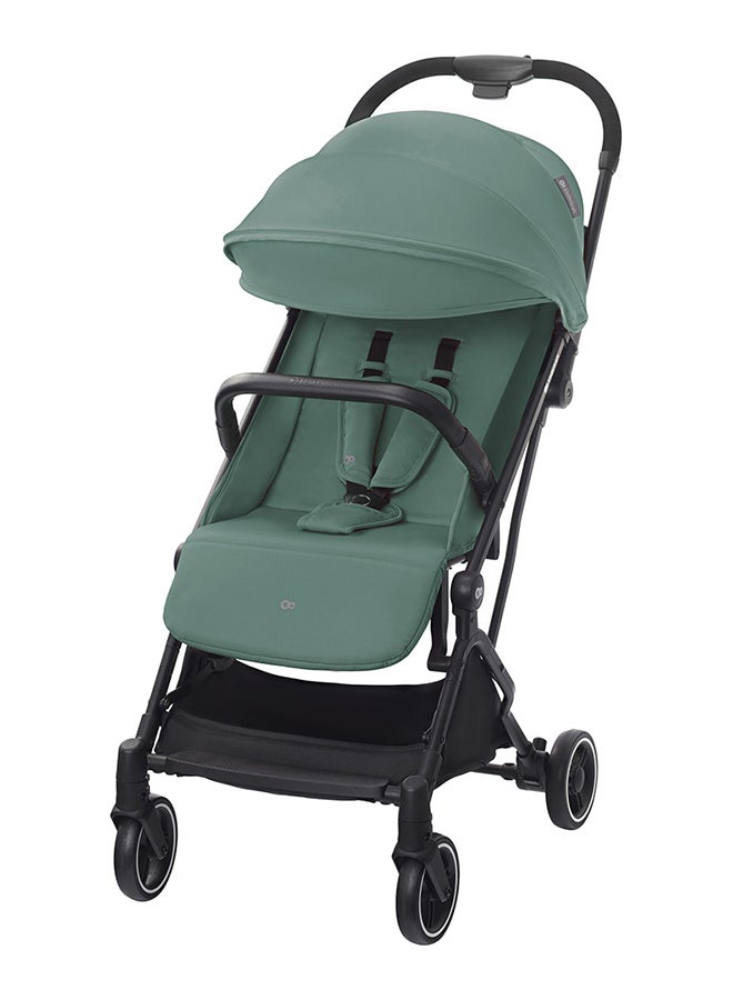 2 in1 Indy2 Lightweight Stroller With Mink Car Seat - Sea Green