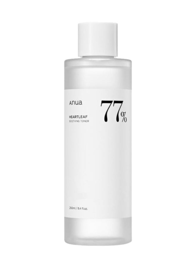 Heartleaf 77% Soothing Toner I Ph 5.5 Trouble Care, Calming Skin, Refreshing, Hydrating, Purifying, Cruelty Free, Vegan 250Ml