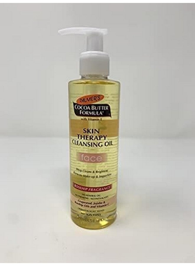 Palmers Cocoa Butter Skin Therapy Cleansing Oil 6.5 Ounce (145Ml) (2 Pack)