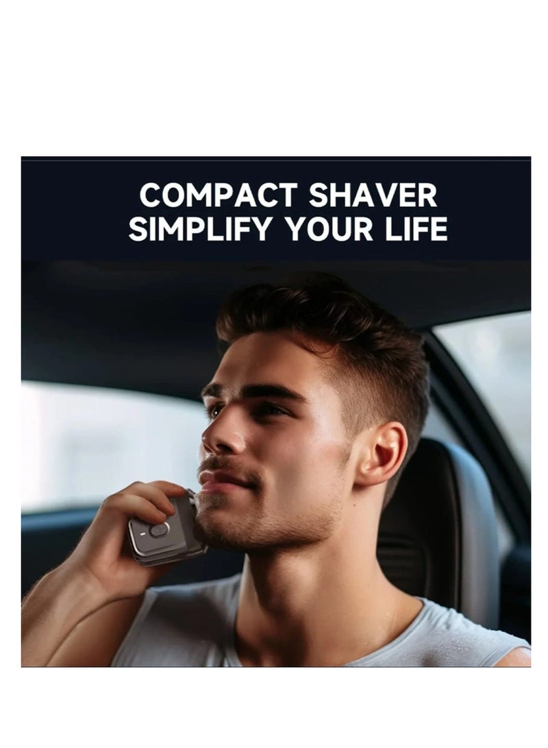 Electric Shaver Mini 6 with Dual Floating Head Razor, Washable, Portable and USB Rechargeable, Enchen Mini 6