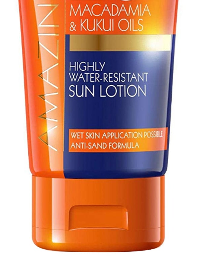 Eveline Cosmetics Sun Lotion, Highly Water Resistant, Spf 20, Infused With Macadamia & Kukui Oils 200ml
