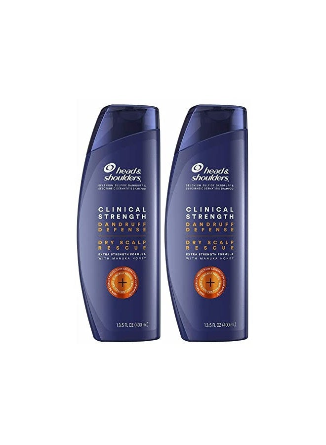 Head And Shoulders Anti Dandruff Clinical Strength, Seborrheic Dermatitis Shampoo, 3.5 Fl Oz (Pack Of 2)