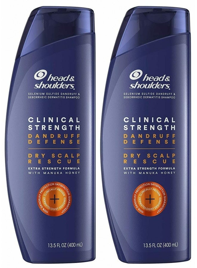 Head And Shoulders Anti Dandruff Clinical Strength, Seborrheic Dermatitis Shampoo, 3.5 Fl Oz (Pack Of 2)