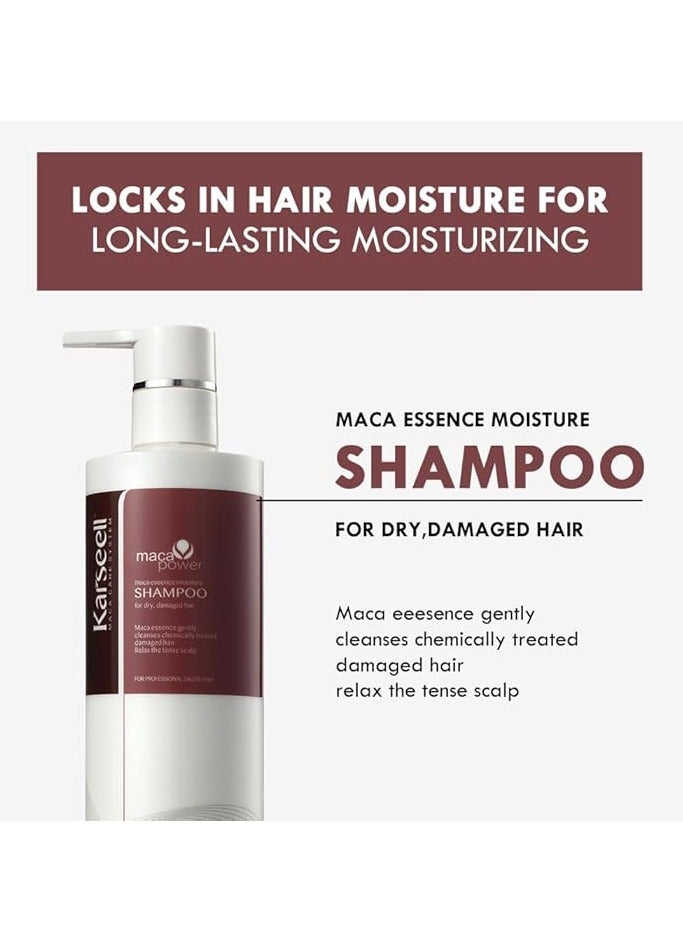 KARSEELL Maca Essence Moisture Shampoo for dry, damaged hair 500 ML