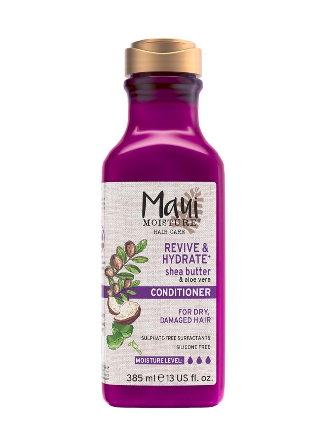 Maui Moisture Revive & Hydrate Conditioner, Infused With Shea Butter & Aloe Vera 385ml