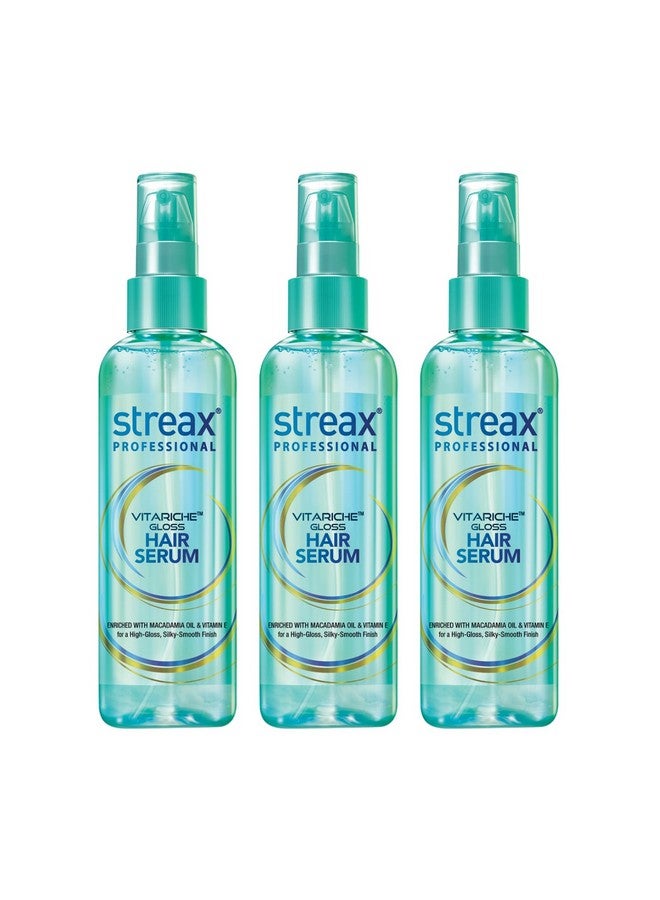 Vitariche Gloss Hair Serum Pack Of 3 115 Ml Each