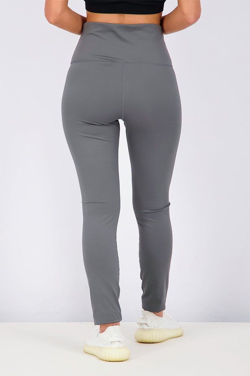 Women Sportswear Fit Training Tights, Grey