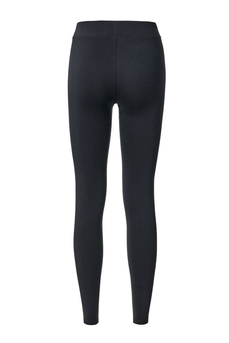 Women Sportswear Fit Solid Yoga Leggings, Black