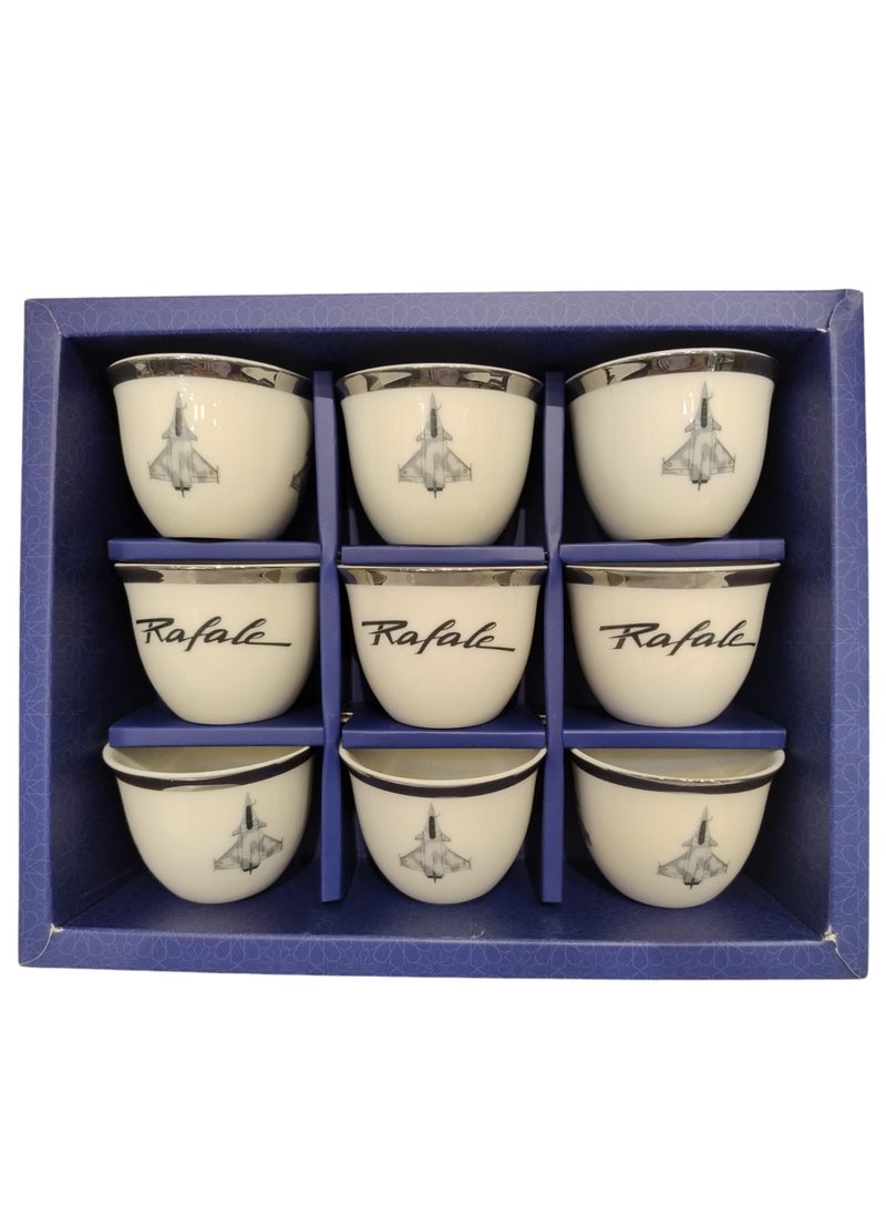 RAFALE SILVER ARABIC COFFEE CUP