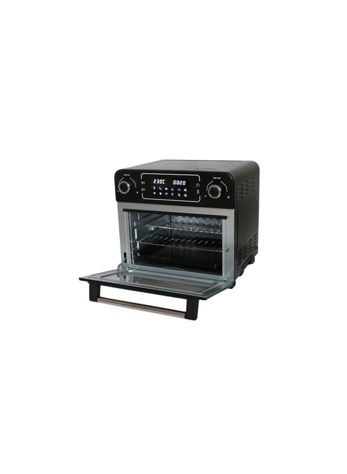 MEBASHI Air Fryer Oven (VDE) with Digital Screen, 1700W 23L Capacity, Touch Button Control, 10 Pre-Set Program (ME-AFO996)