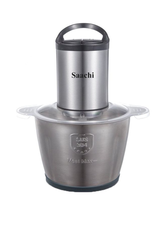 Stainless Steel Electric Food Chopper 3 L 350 W NL CH 567S Silver