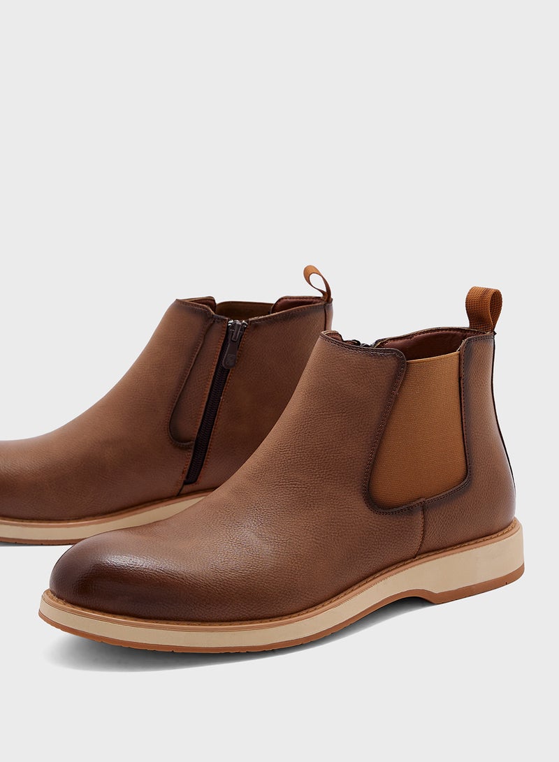 Classic Formal Chelsea Boots