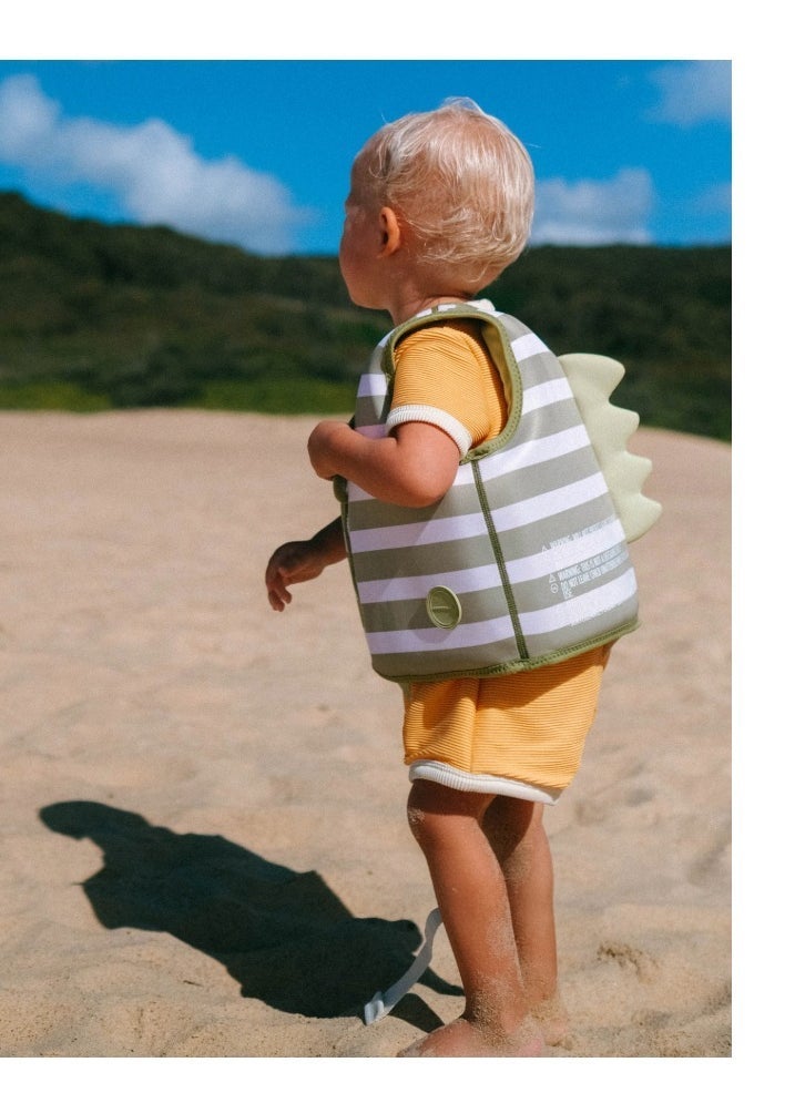 Kids Swim Vest 3-6 Into the Wild Khaki