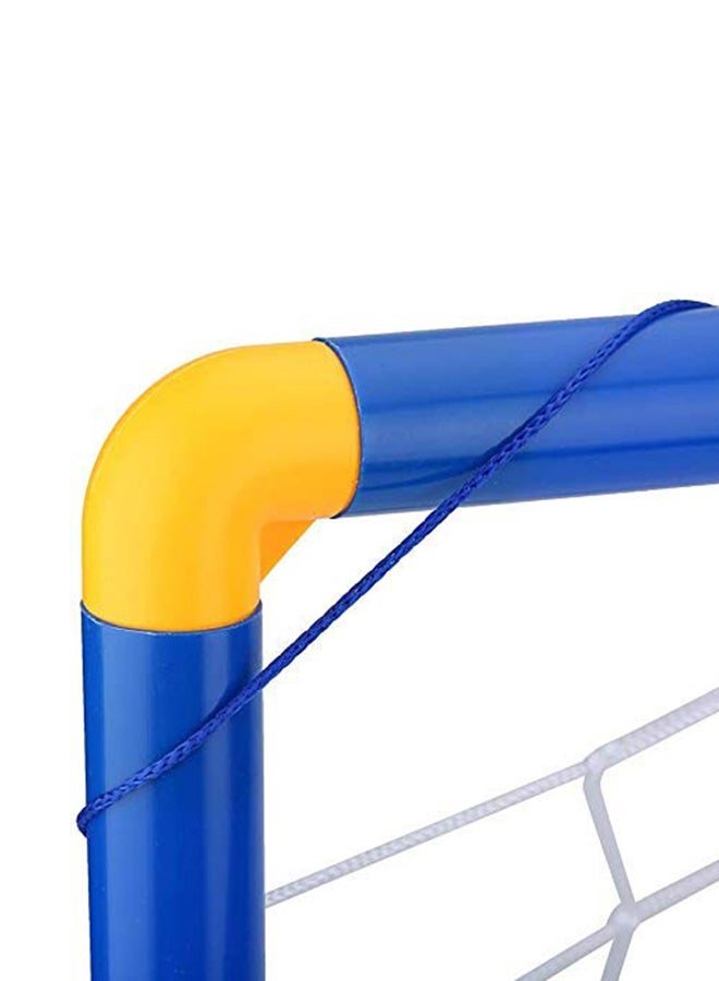 Portable Inflatable Detachable Mini Kids Football Goal Soccer Door Sturdy Design 44x31x24cm