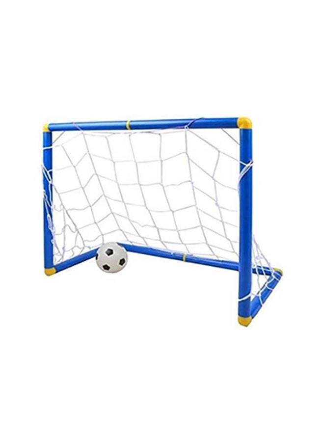 Portable Inflatable Detachable Mini Kids Football Goal Soccer Door Sturdy Design 44x31x24cm