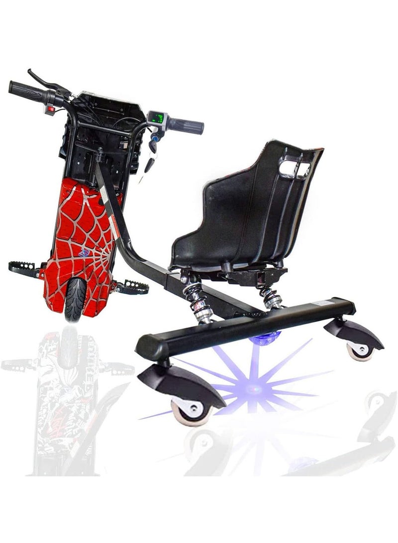 Electric drifting Scooter 3 Wheel Ride On Toy bike for kids with Key and Lights 36V