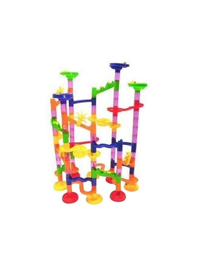 105-Piece DIY Maze Balls Track Building Blocks Pipeline Toys For Children 3+ Years