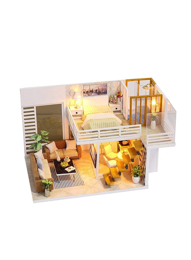 111279 Simple and Elegant DIY Miniature Dollhouse 12+ Years