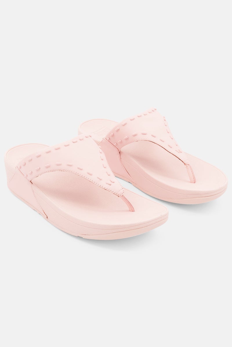 Women Lulu Rubber-Stud Sandals, Pink