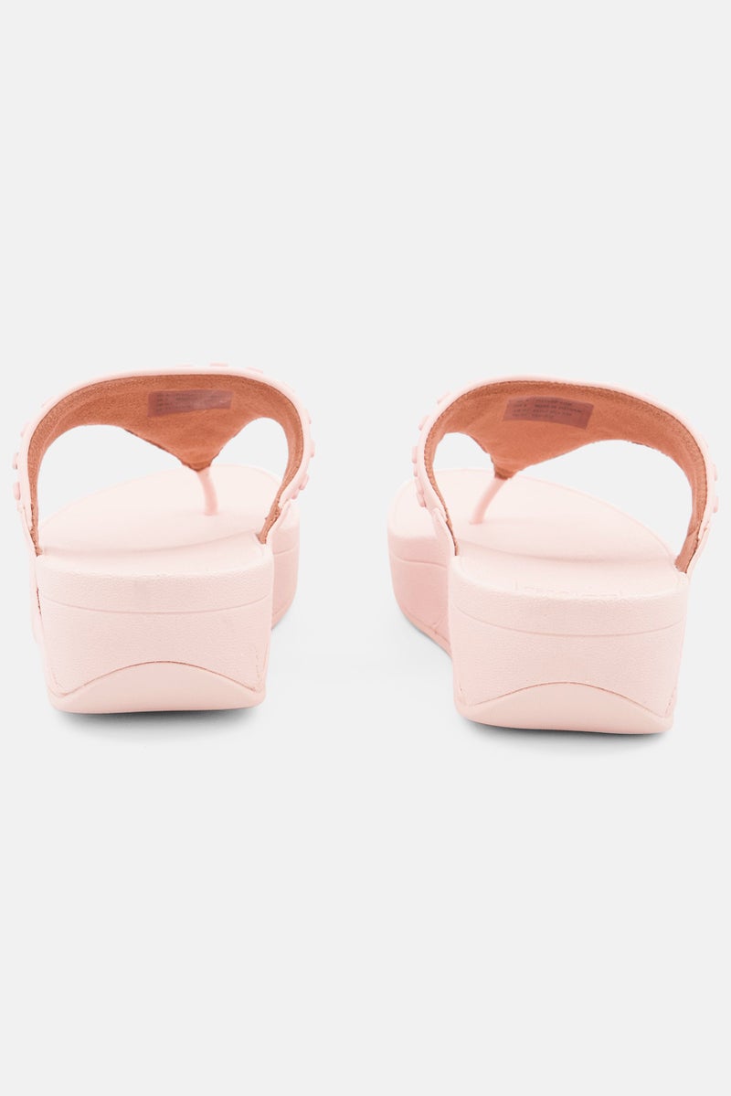 Women Lulu Rubber-Stud Sandals, Pink