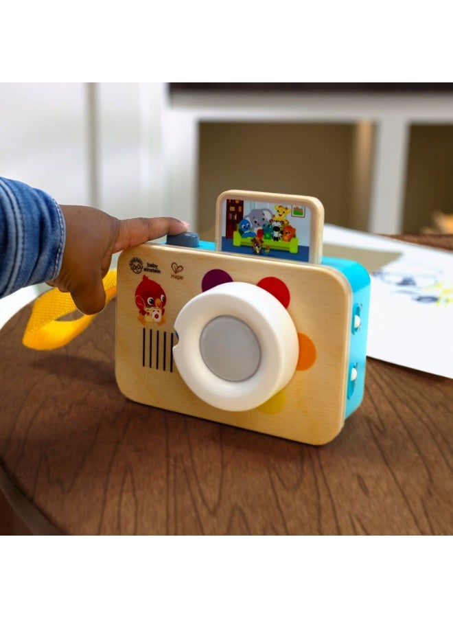 Baby Einstein - Hape Learning Lens Toy Camera, Color Learning Toy, Multi-Language Features, Pretend Play, Ages 6 months +