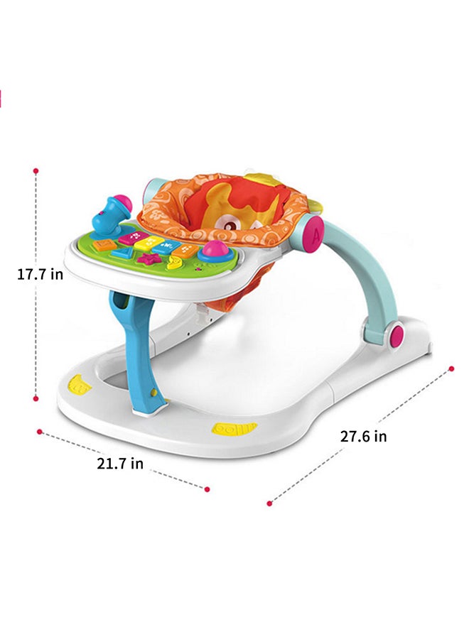 Baby Push Walker With Musical Toy 8 Different Activities Multifunctional 27.6x21.7x17.7inch