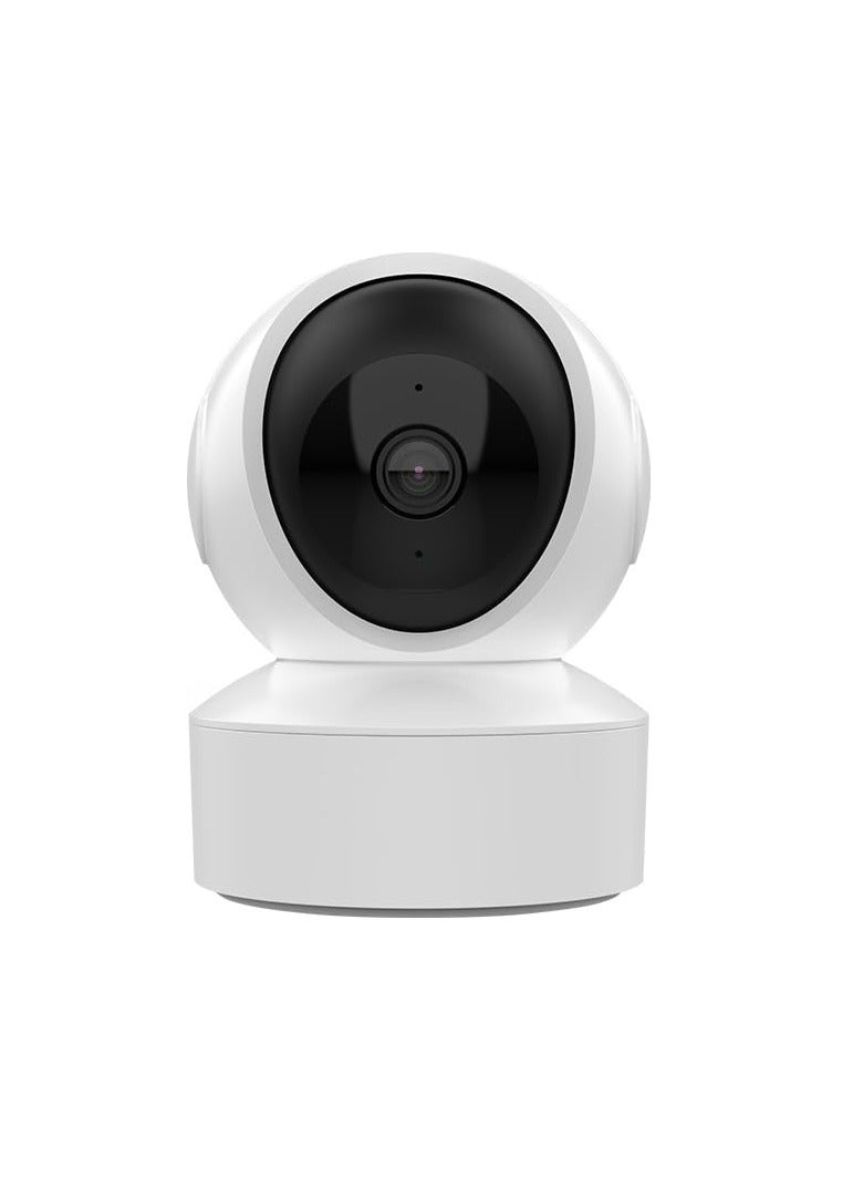 Smart Camera C200 1080p Resolution 360 Degrees View with AI Human Detection, Two Way Call Supports Google Assistance and Alexa, CC Camera 1080P 360 Degree View Mode