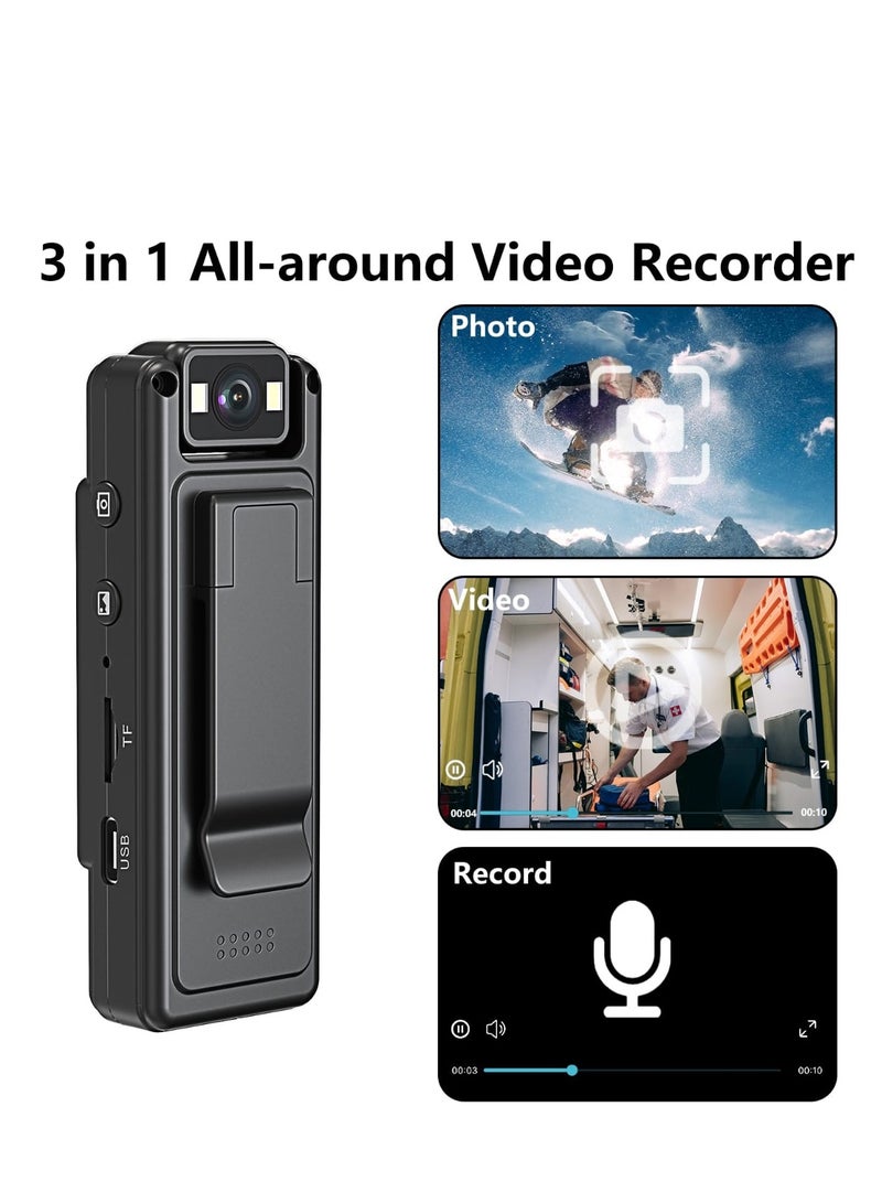 MD2 Wi-Fi Mini Camera 1080P Portable Digital Video Recorder Small Body Cam Night Vision DV Miniature Camcorder.