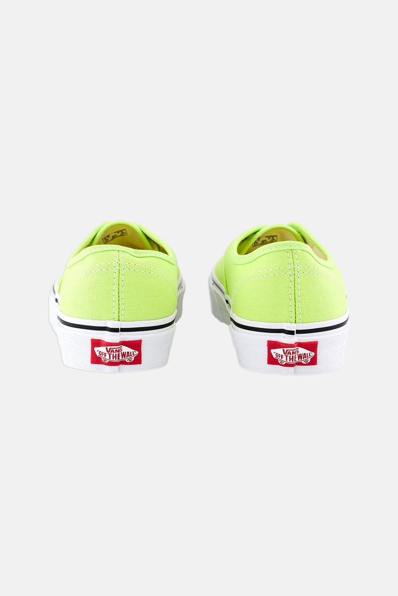 Kids Boy Authentic Lace Up Shoe, Lime Green