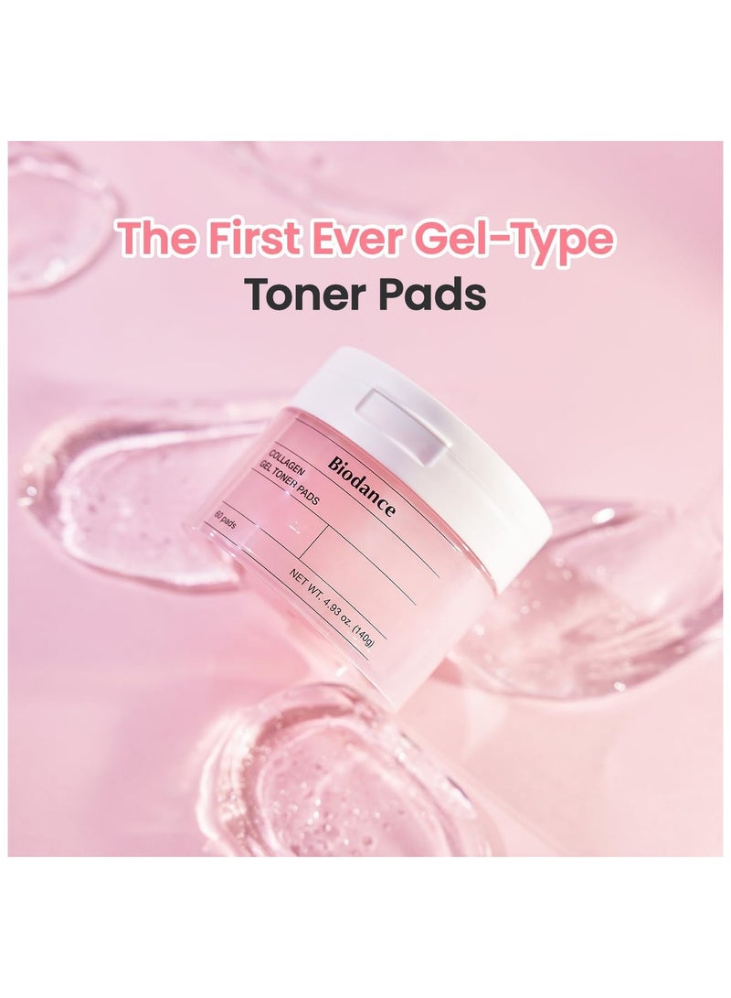Biodance Collagen Gel Toner Pads 4.93 fl.oz.(140g), 60Pads