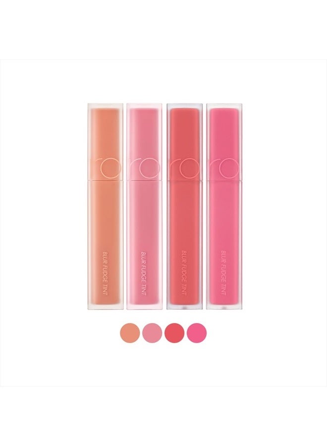 BLUR FUDGE TINT | matte lipstick| light weight| cream type| super stay| k-beauty| highly pigment|moisturizing,0.17oz (13 COOLING UP)