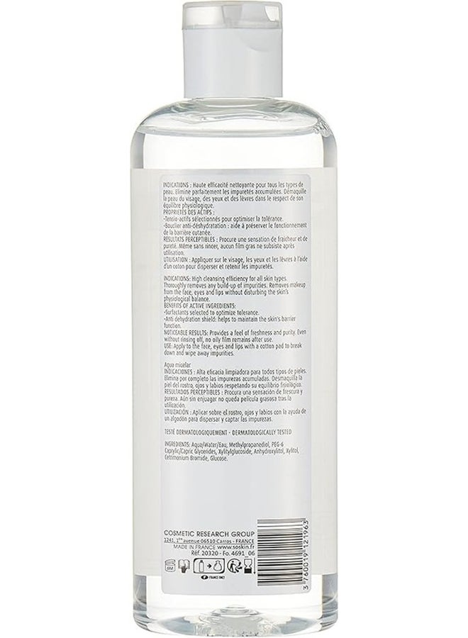 Soskin R+ Micelle Water, Gentle Cleansing Micellar Water For Face